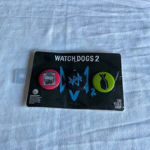 Ubisoft Watch Dogs 2 Button Set - Pink, Black, Green